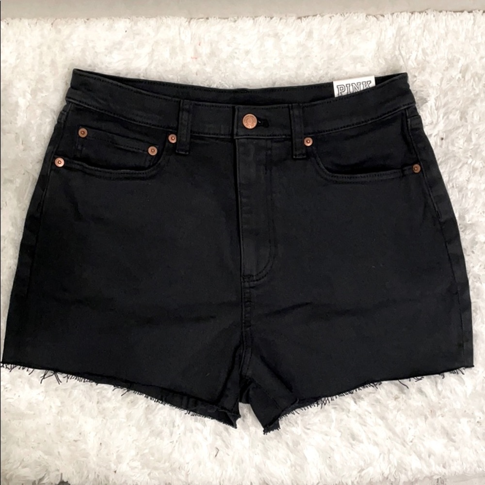 NWT Victoria’s Secret High-Waisted Cut Off Shorts
